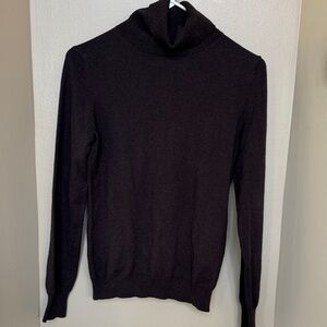 Banana Republic Brown Knit turtleneck Sweater small good condition